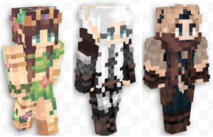 More Minecraft Characters