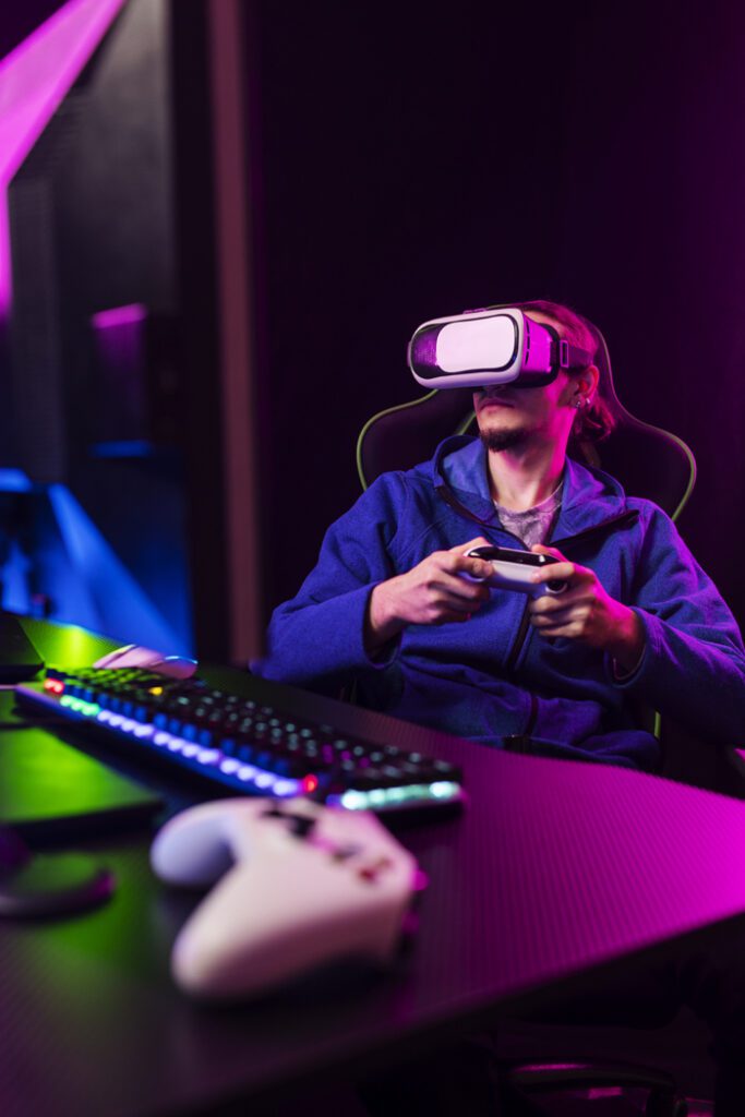 Example of an Adult Learning through VR Gaming Adult Learning Through Gaming